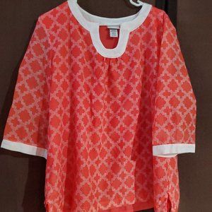 Jaclyn Smith 3/4 length sleeve shirt size XL